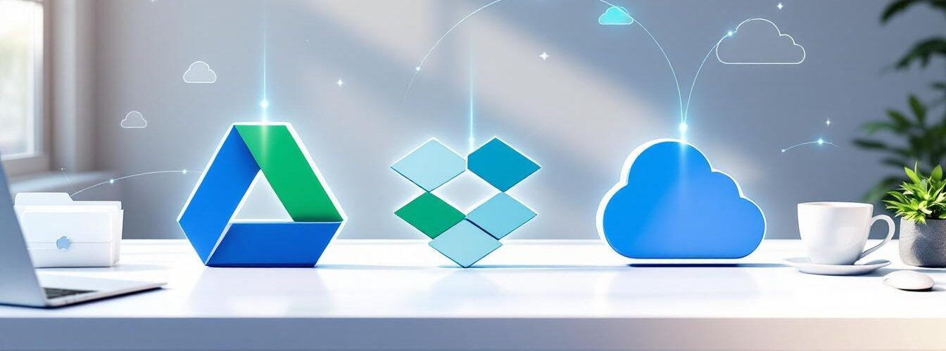 comparez google drive, dropbox et onedrive pour choisir le service de stockage en ligne qui correspond le mieux à vos besoins en termes de fonctionnalités, prix et facilité d'utilisation.