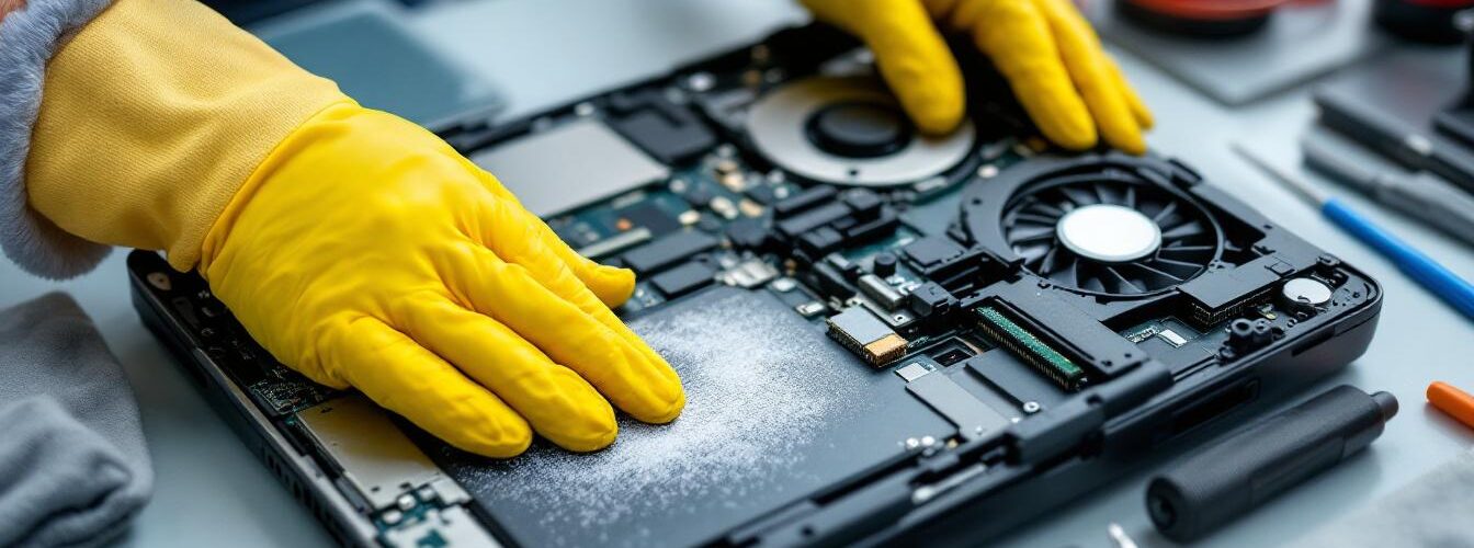 découvrez comment nettoyer efficacement l'intérieur de votre pc portable grâce à notre guide pratique et facile à suivre.