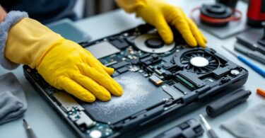 découvrez comment nettoyer efficacement l'intérieur de votre pc portable grâce à notre guide pratique et facile à suivre.