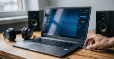 Dépannage audio sur un PC Windows sans son avec casque et haut-parleurs sur un bureau